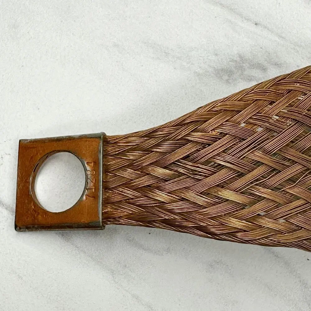 Boho Braided Wire Tie Belt Size XS Small Womens